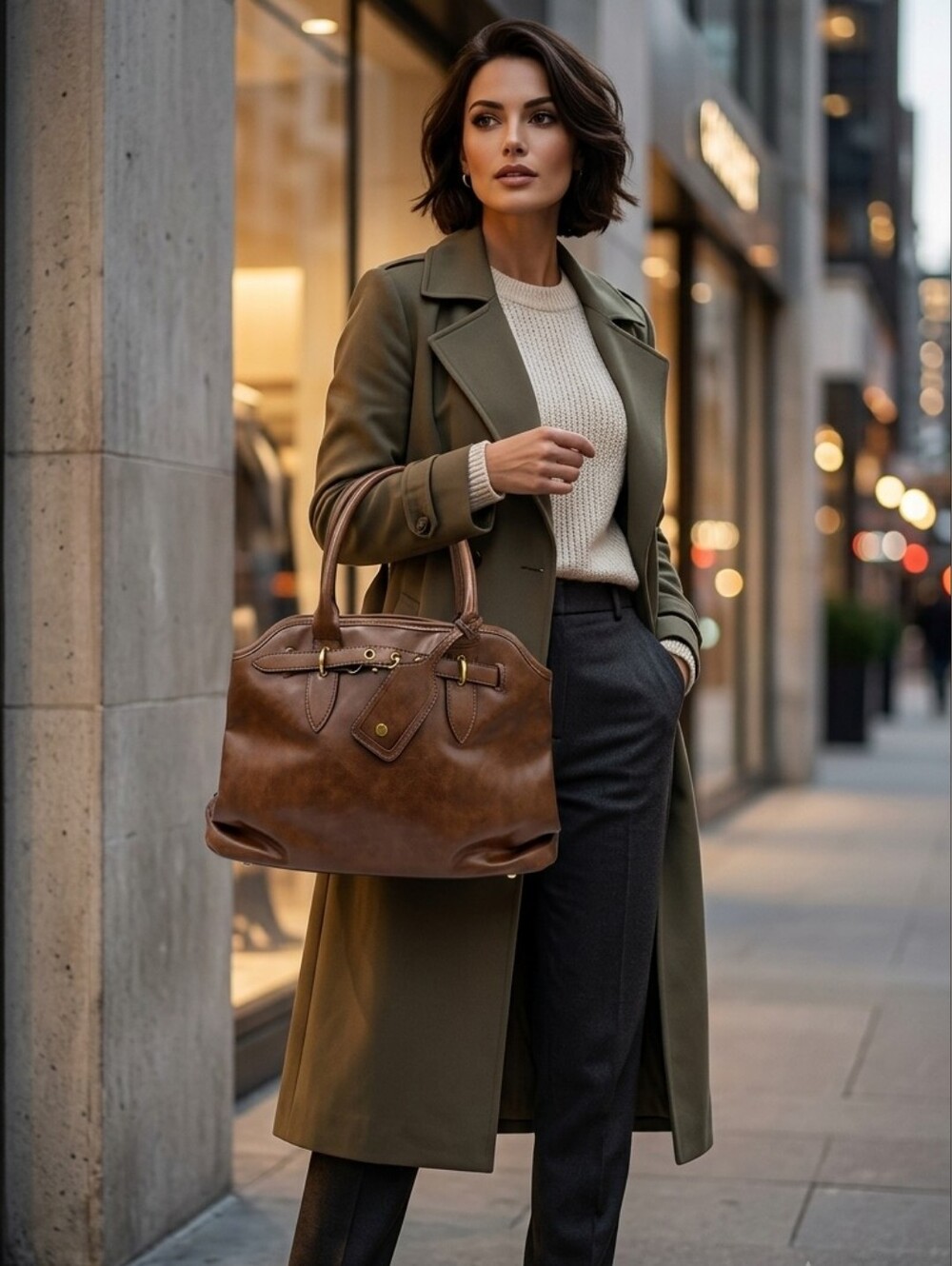 Base'ic Vintage Brown Shoulder Bag - New with Tags (NWT)